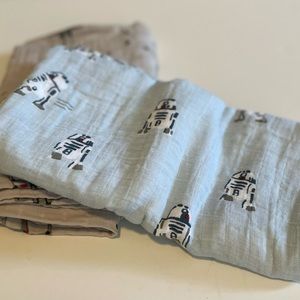 Pottery Barn Star Wars Swaddle - set of two